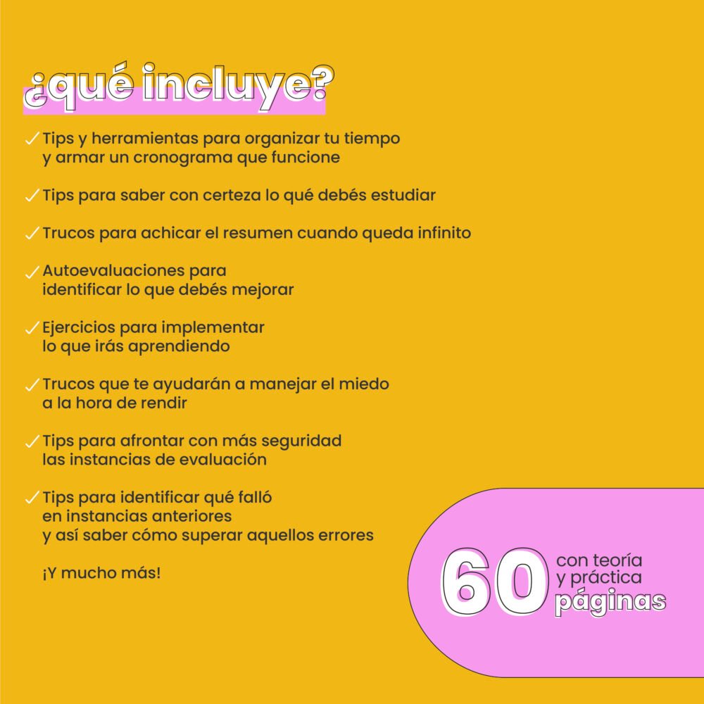 Guía para rendir exámenes en 6 pasos - Imagen 3