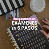 Guía para rendir exámenes en 6 pasos