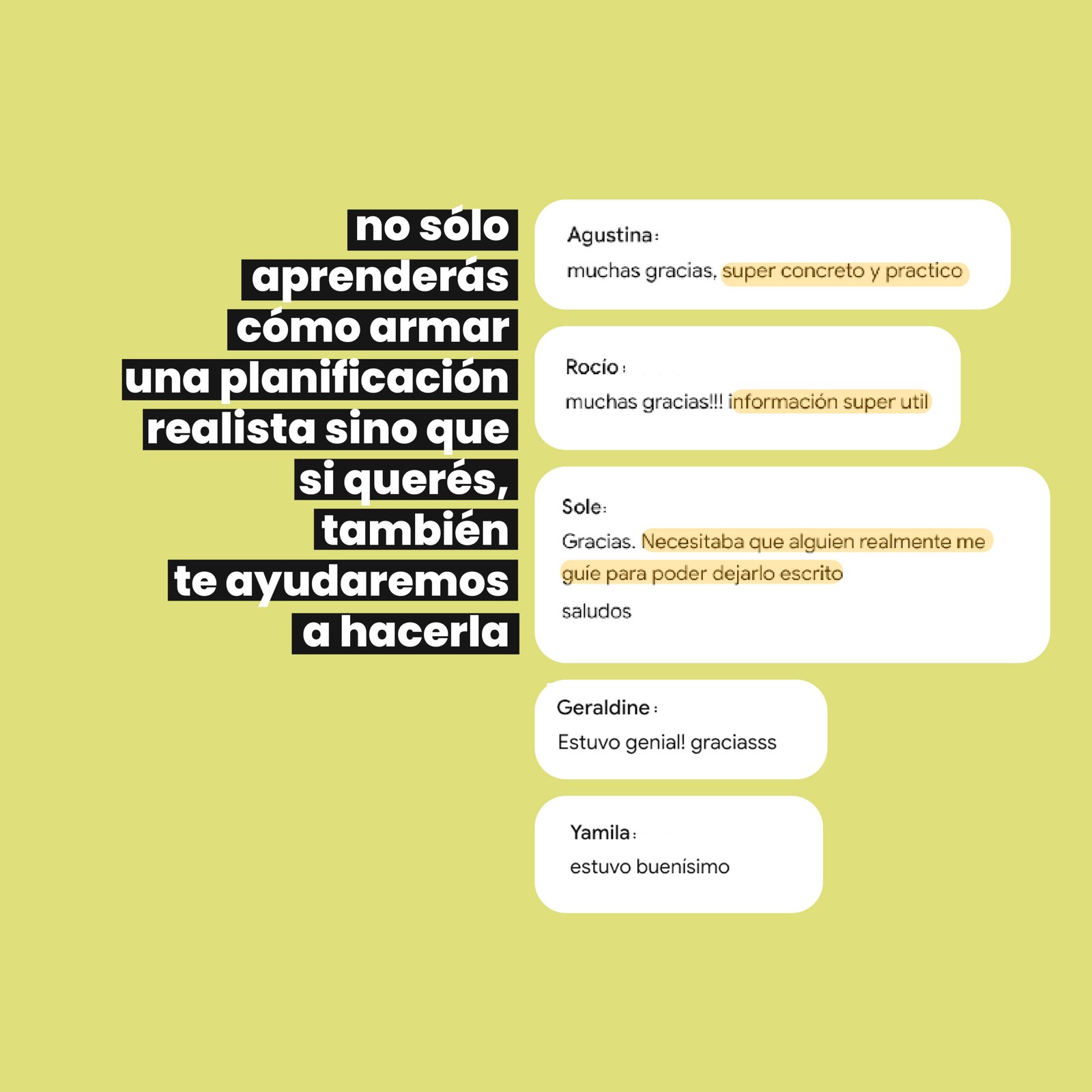 Planificá y triunfá | Clase en vivo - Imagen 3