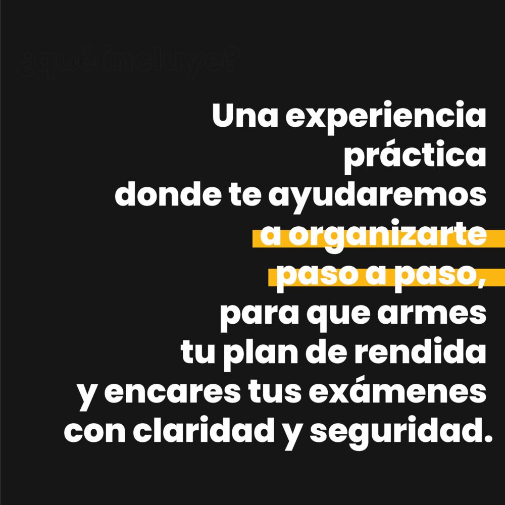 Clase | Para armar el cronograma de rendida - Imagen 3
